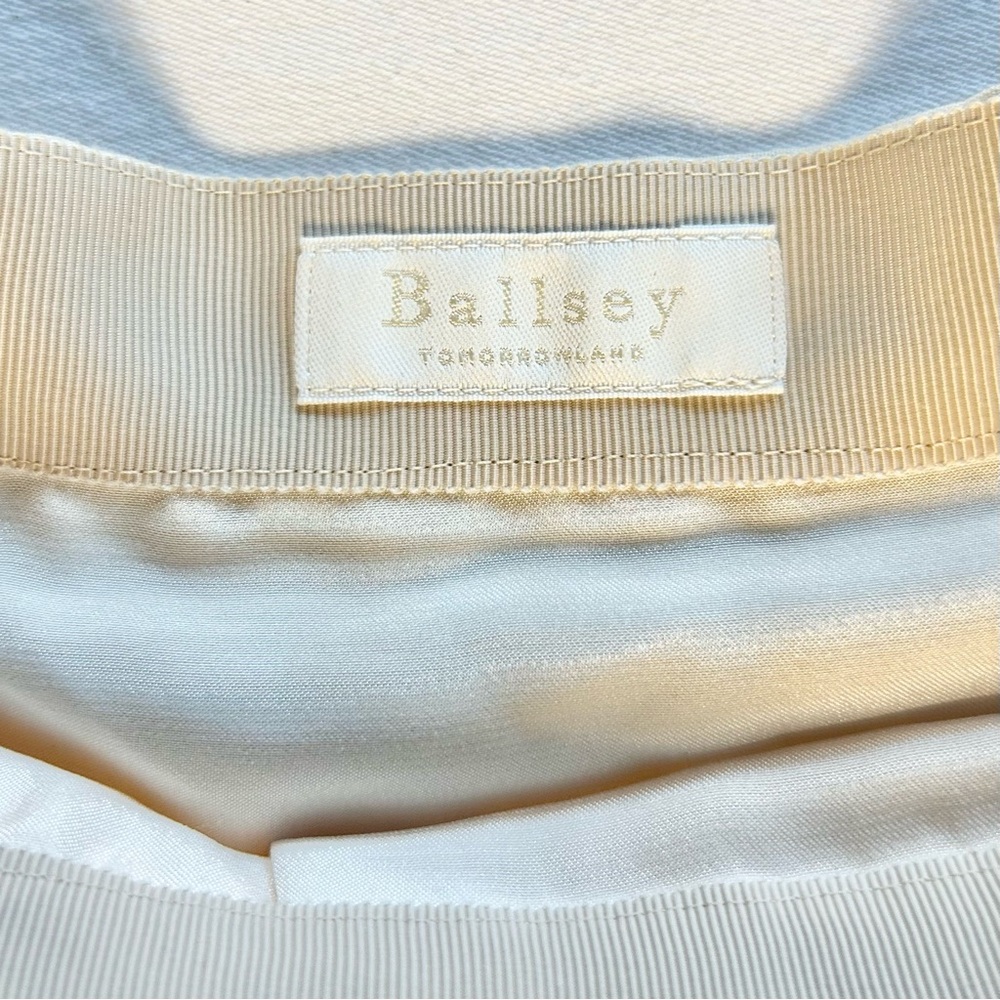 Ballsey TOMORROWLAND Cream Maxi Skirt elegant Japanese style - Picture 5 of 11